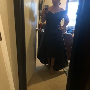 Calvin Klein off the shoulder dress